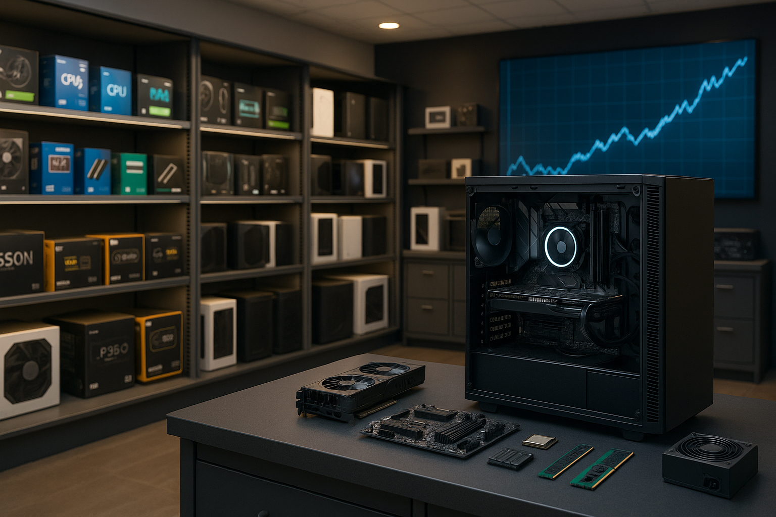 Türkiye'de PC Toplayanlar %62 Arttı: 2026 İlk Çeyrek Verileri Açıklandı
