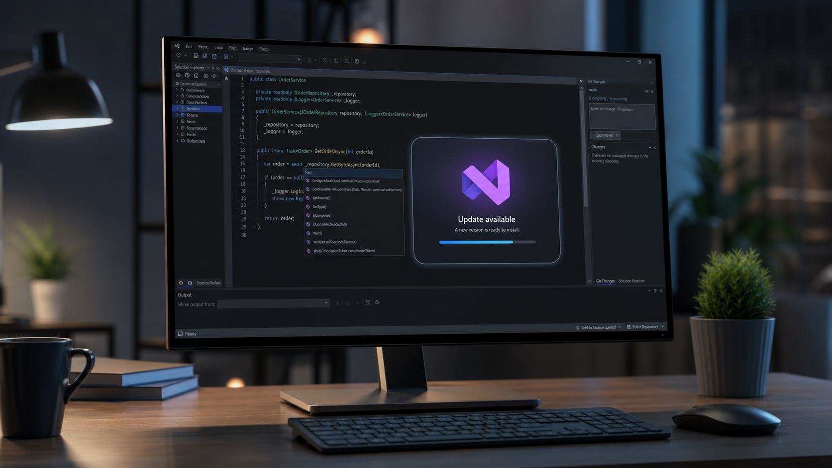 Microsoft Visual Studio 2026 17.12 Bugün Yayınlandı: AI Kod Tamamlama %47 Hızlandı