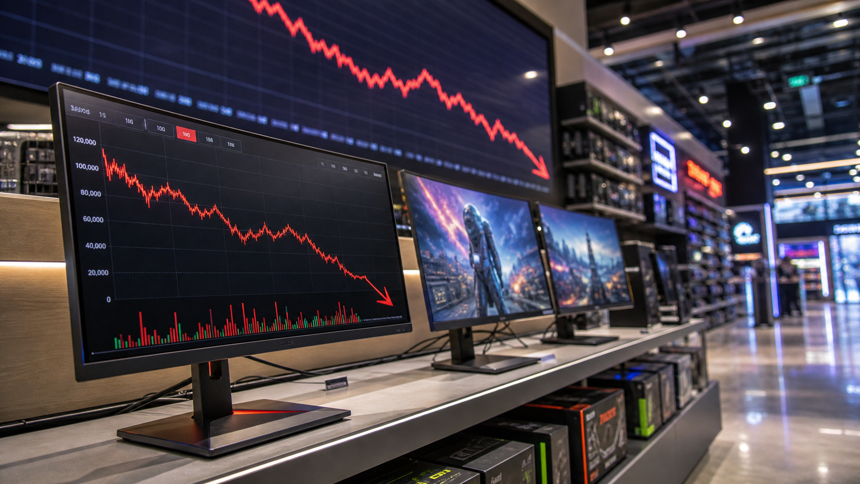 Türkiye'de 31 Mayıs 2026'da Oyuncu Monitörü Fiyatları %47 Düştü: 1440p 180Hz Modeller 5.000 TL'nin Altında