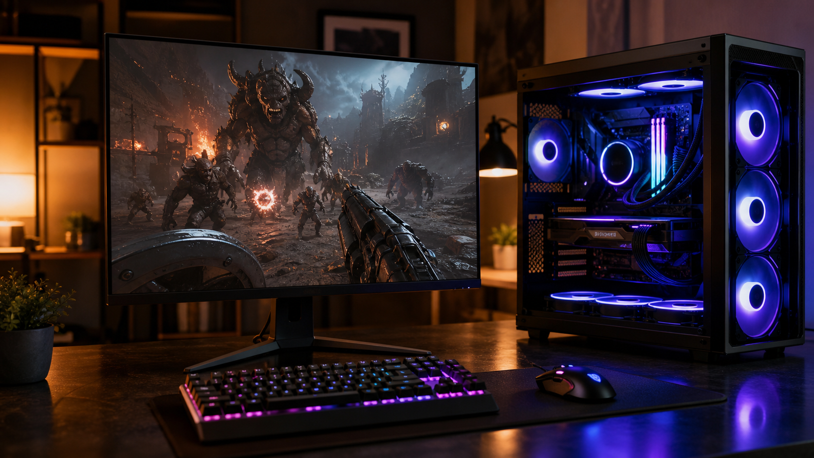 Doom: The Dark Ages Bugün Çıktı - RTX 5060 Ti ile 1440p DLSS 4 Performans Testi
