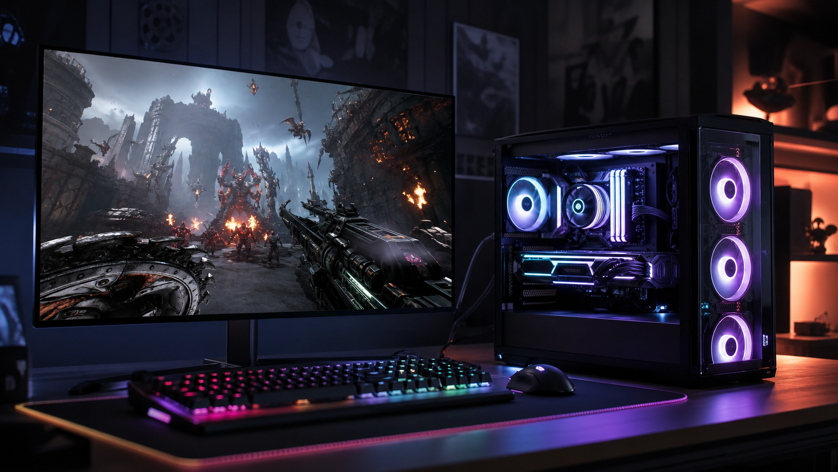 Doom: The Dark Ages Bugün Çıktı - RTX 5070 ile 1440p DLSS 4 Performans Testi