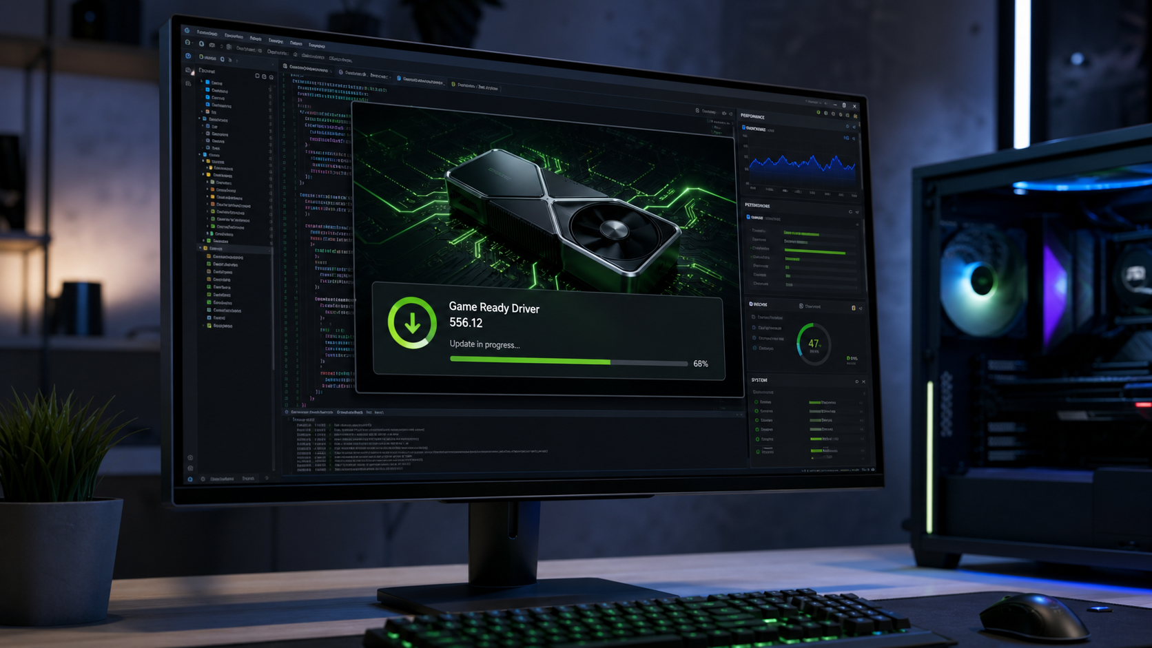 NVIDIA GeForce Game Ready Driver 556.12 Bugün Yayınlandı: RTX 50 Serisi İçin %14 Performans