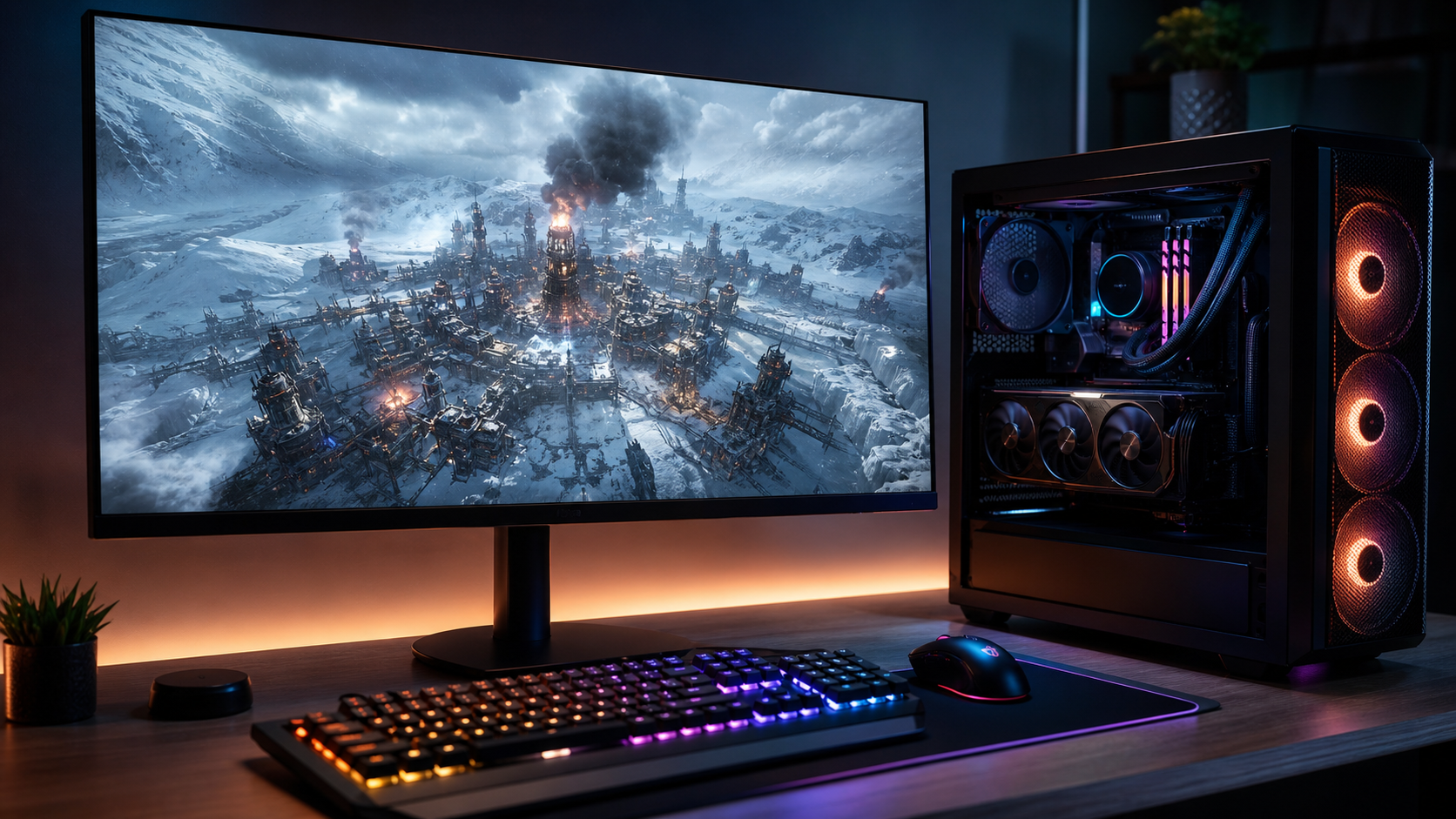 Frostpunk 2: The Last City Bugün Çıktı - RTX 5070 ile 1440p DLSS 4 Performans Testi