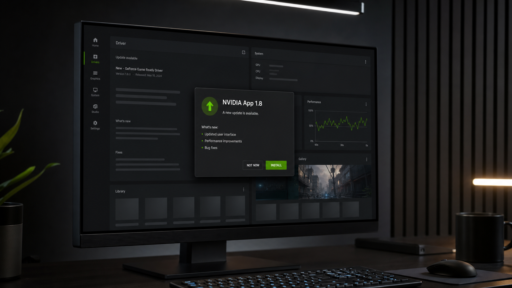 NVIDIA App 1.8 Bugün Yayınlandı: GeForce Experience Tamamen Tarihe Karışıyor