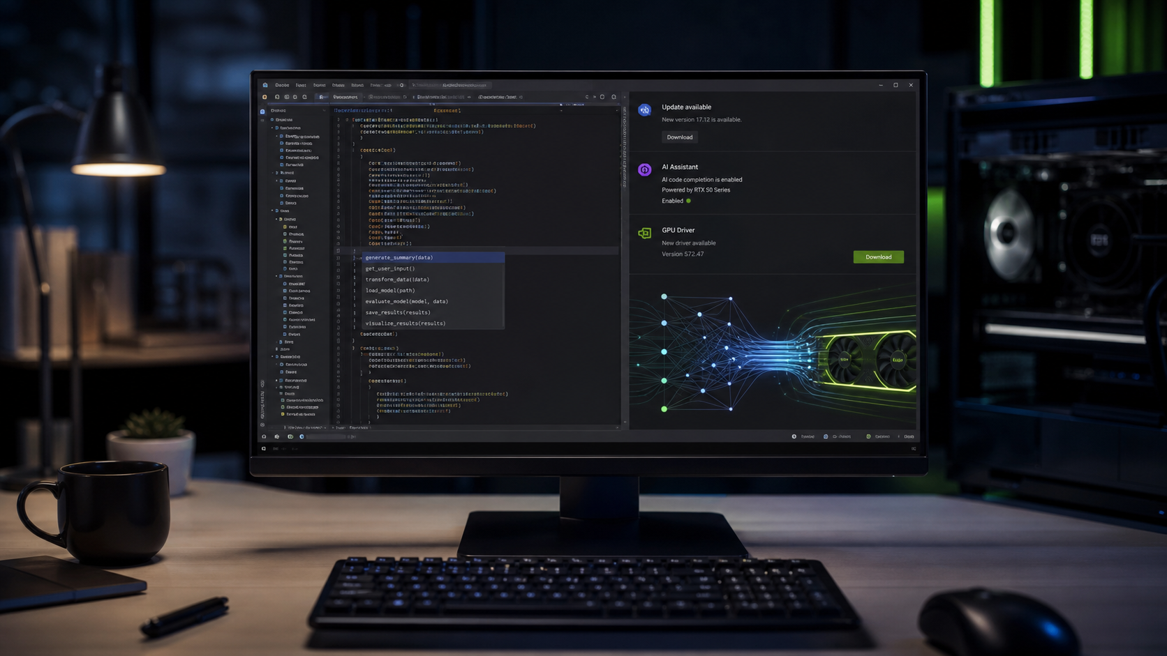 Microsoft Visual Studio 2025 v17.12 Bugün Yayınlandı: RTX 50 AI Kod Tamamlama Desteği