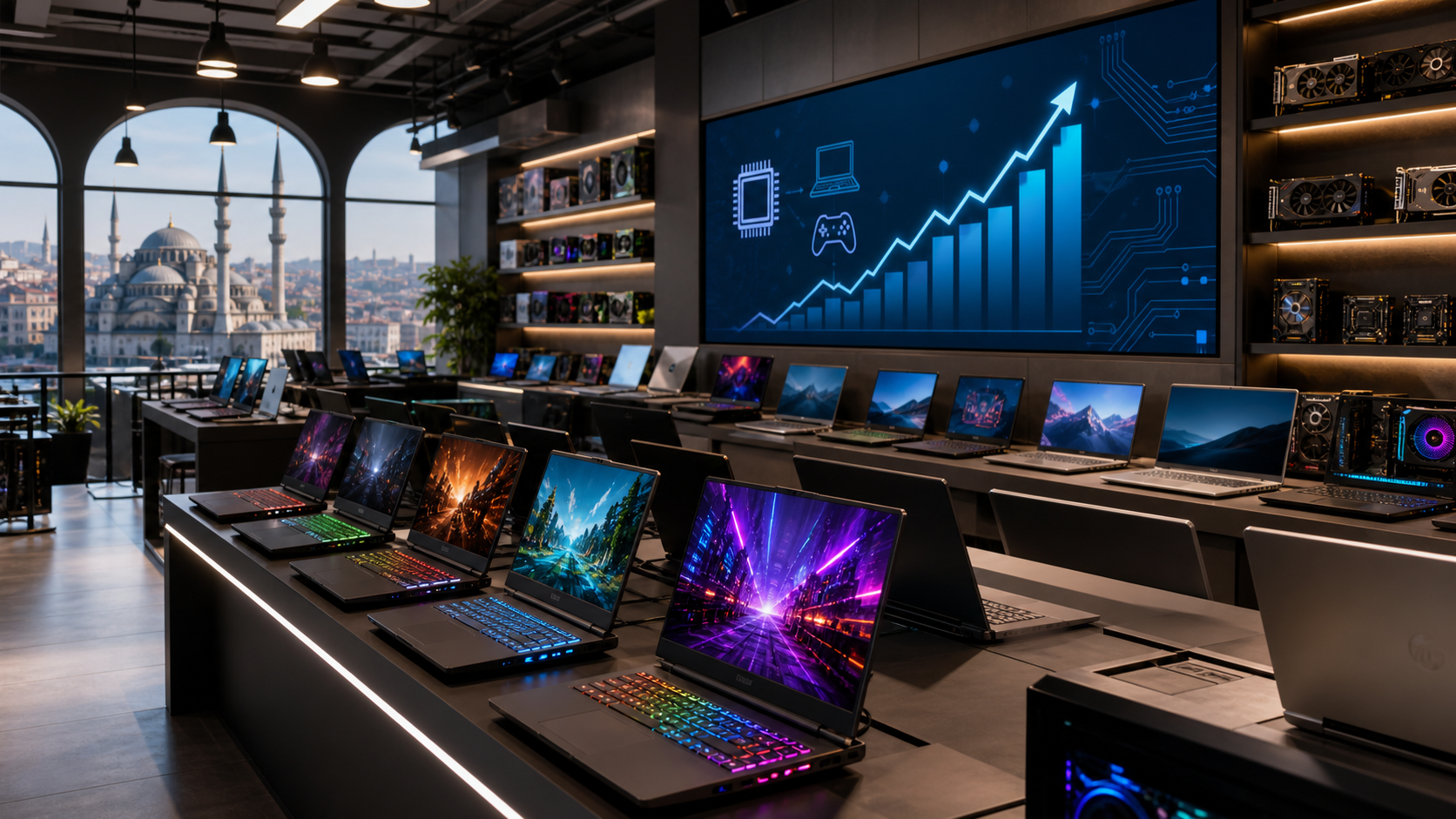 Türkiye'de Temmuz 2026 Laptop Satışları %189 Arttı: Oyuncu Modelleri Zirveyi Kaptı