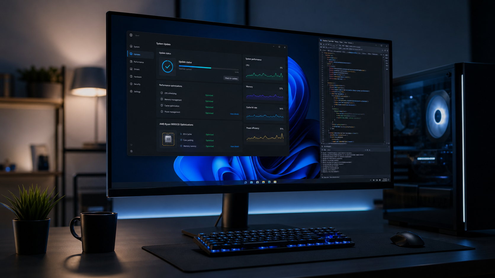 Microsoft Windows 11 24H2 Build 26100.1542 Bugün Yayınlandı: Ryzen 9000X3D İçin Özel Optimizasyon