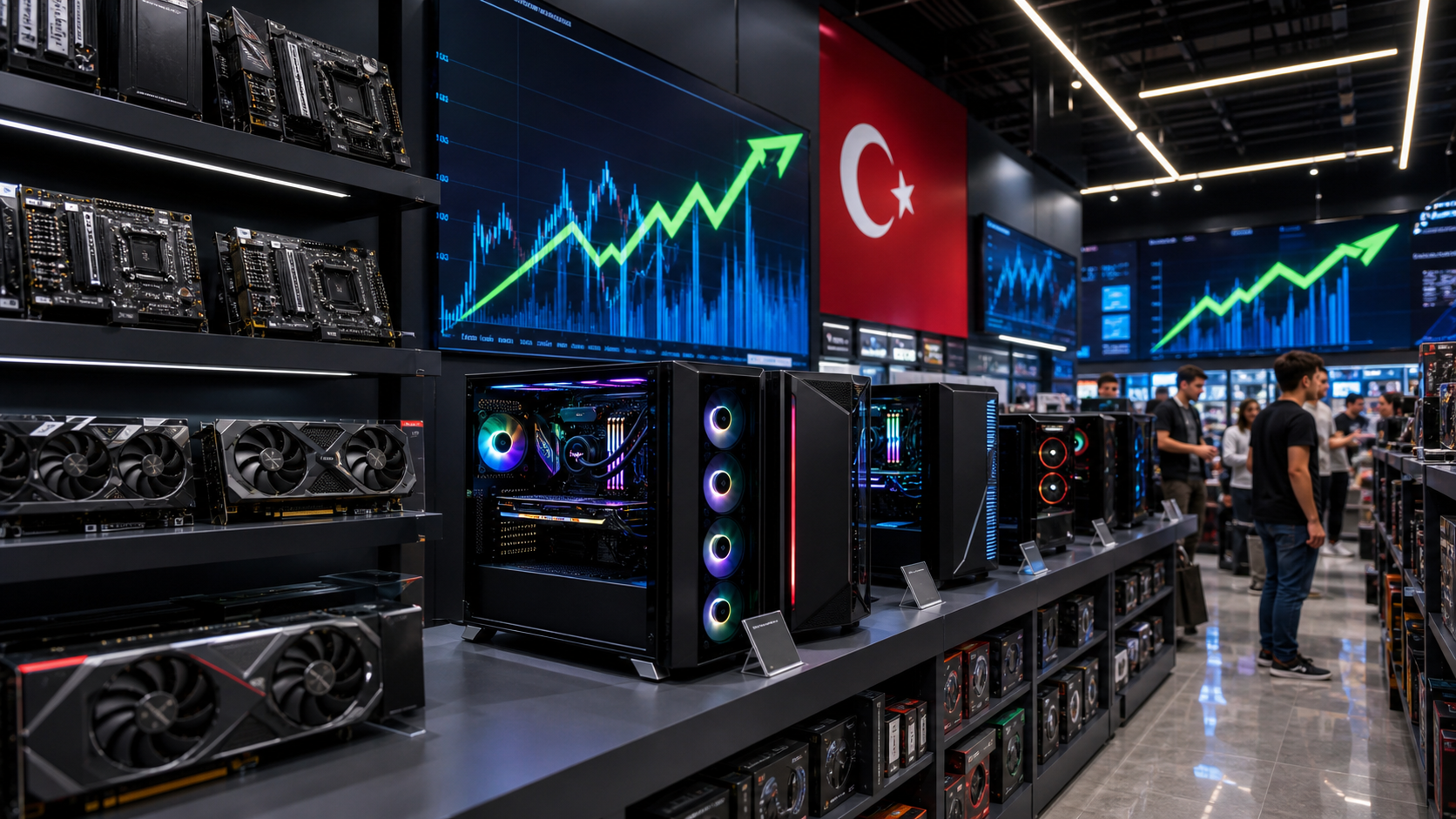 Türkiye'de Ağustos 2026 Oyuncu Bilgisayarı İthalatı %89 Arttı: Hazır Sistemler Çıkış Yaptı