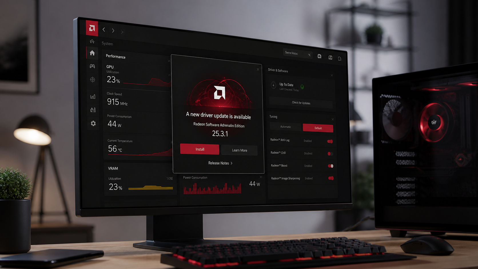 AMD Radeon Software Adrenalin 26.8.1 Bugün Yayınlandı: RX 9070 XT İçin FSR 4 Desteği