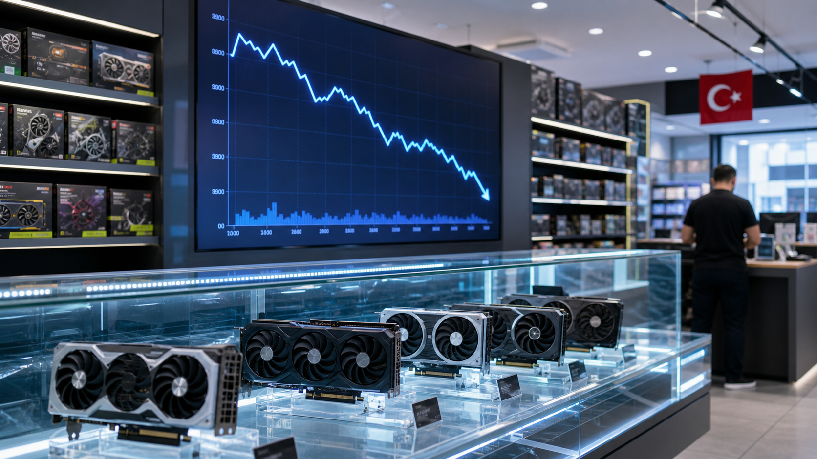 Türkiye'de Ağustos 2026 Ekran Kartı Fiyatları %31 Düştü: RTX 5060 Ti 8.999 TL'ye İndi