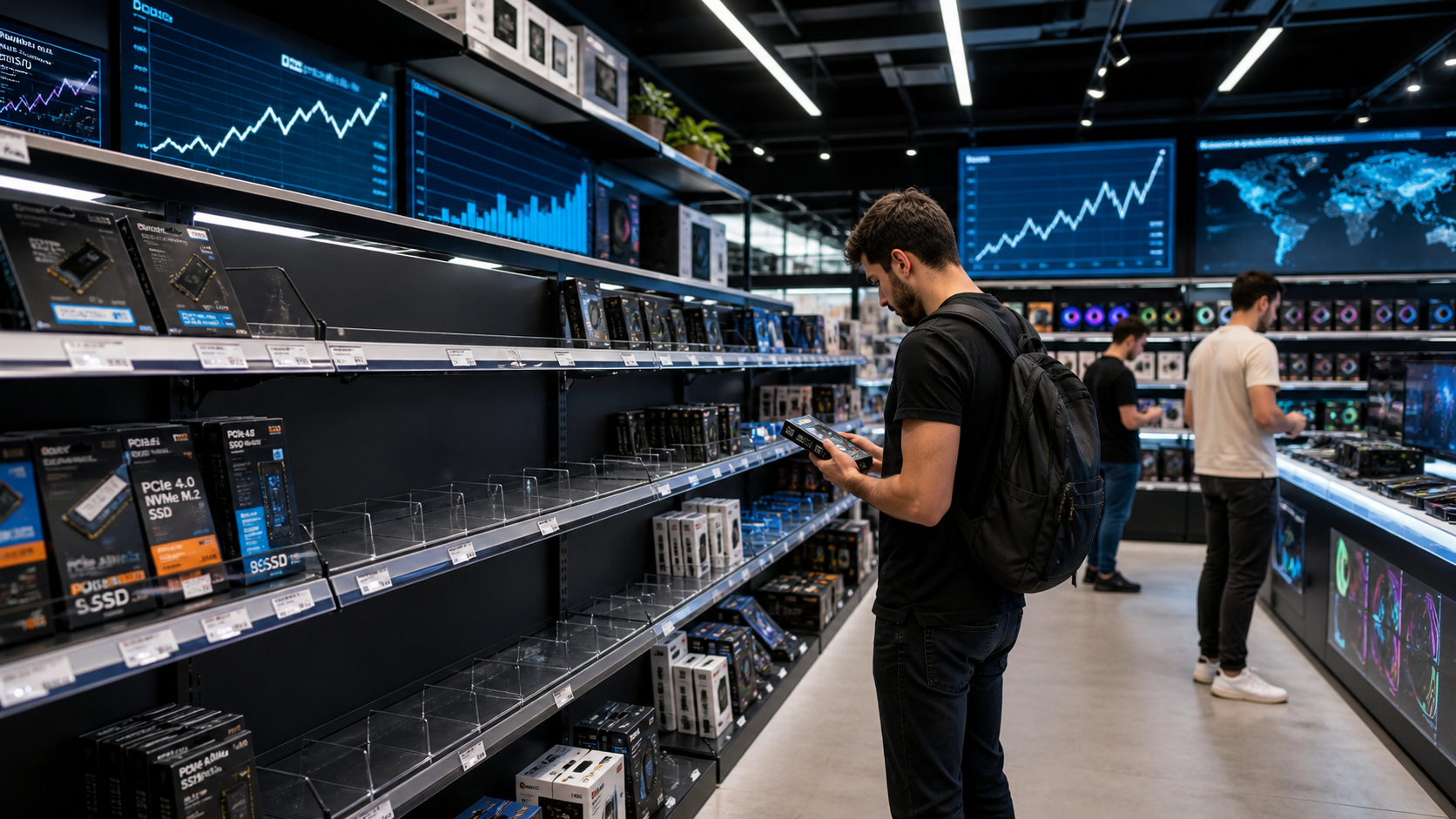 Türkiye'de Ağustos 2026 SSD Satışları %203 Patladı: PCIe 4.0 Modeller Tükeniyor