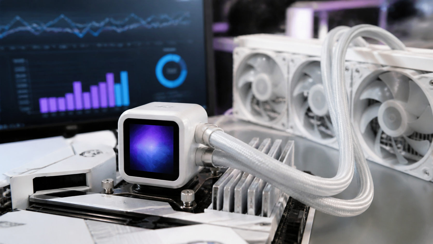 Cooler Master MasterLiquid 360 Ion White İncelemesi: 4.499 TL'ye LCD Ekranlı AIO