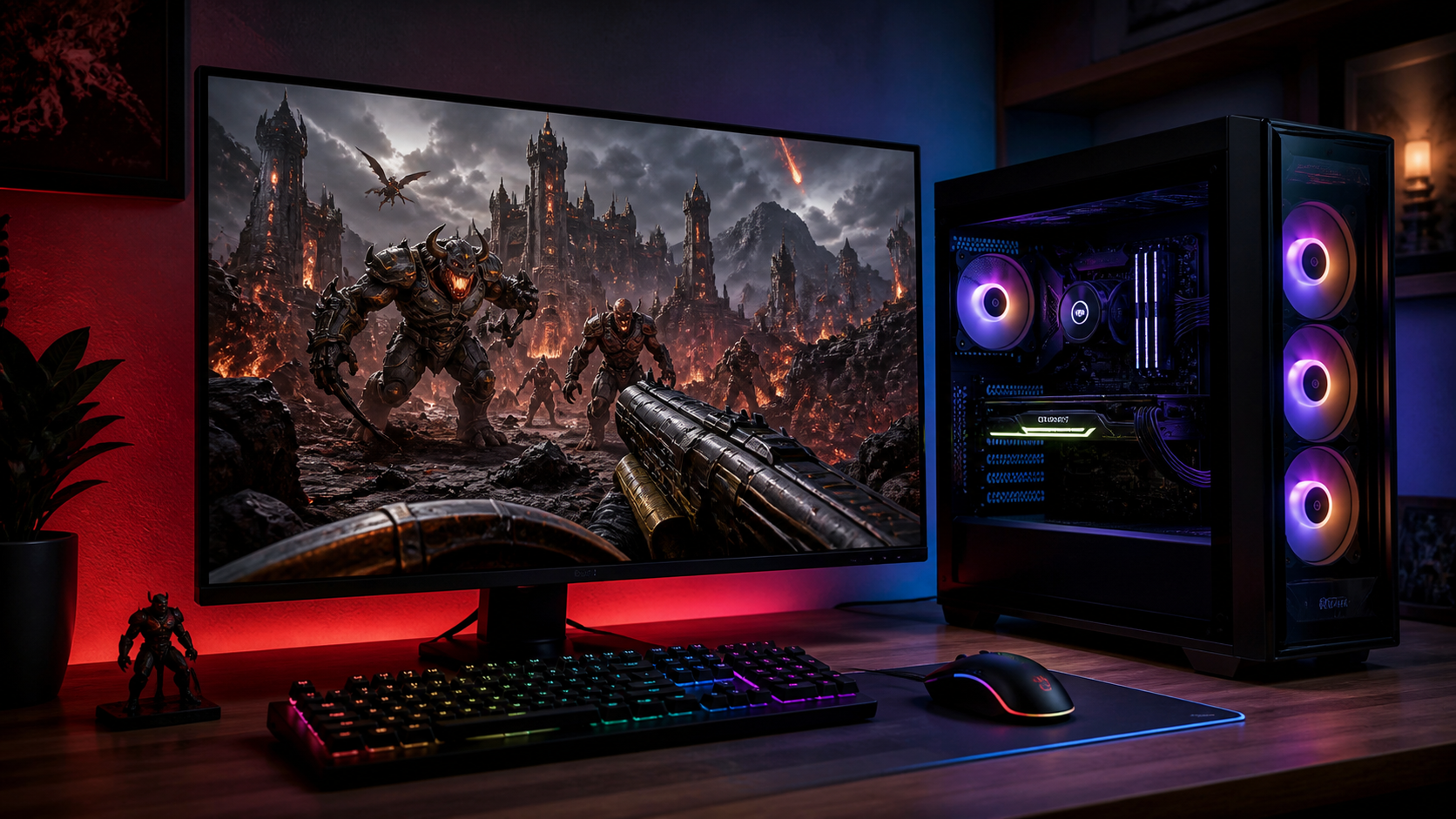 Doom: The Dark Ages Bugün Çıktı - RTX 5060 Ti ile 1440p XeSS Performans Testi