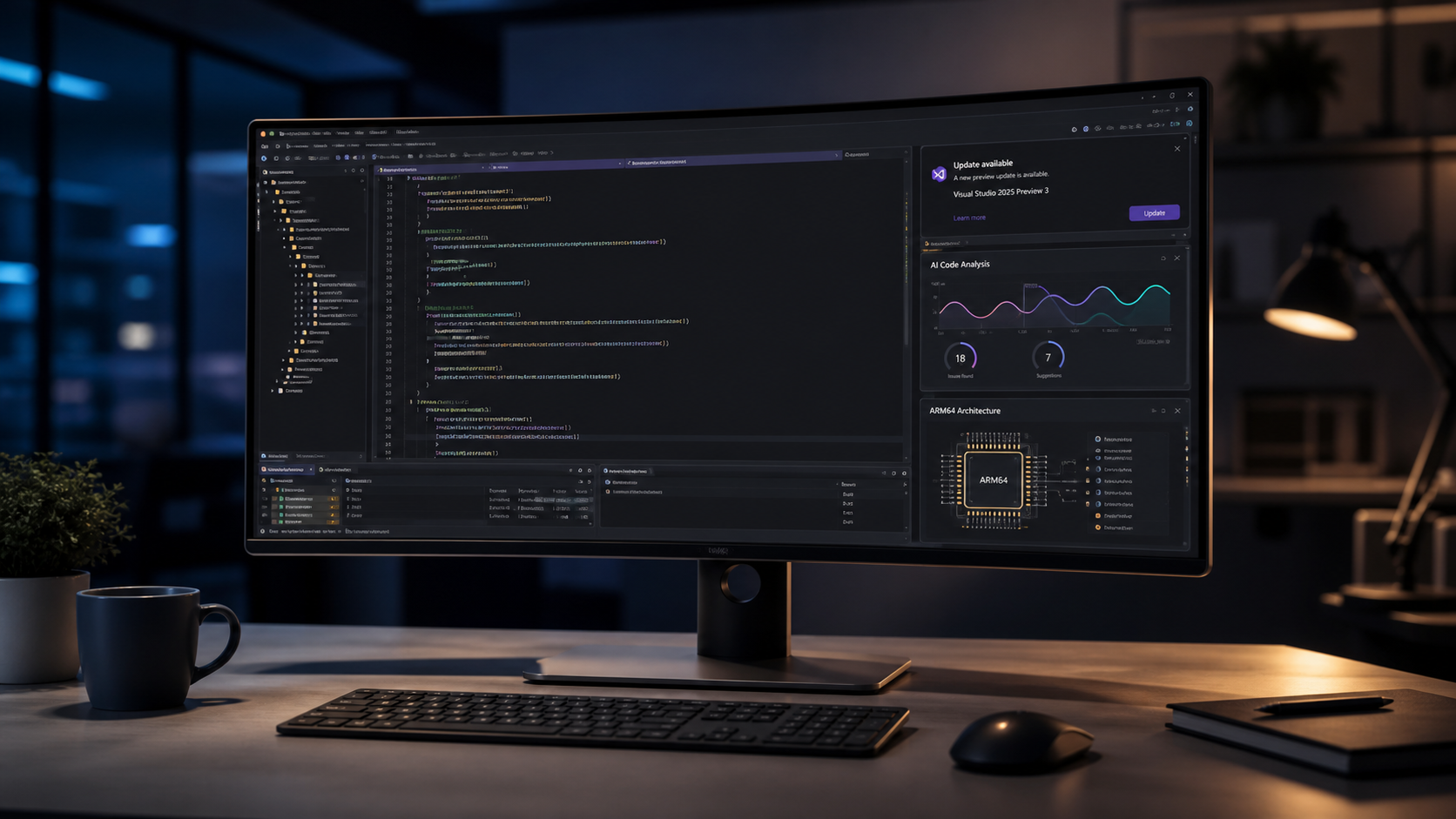 Microsoft Visual Studio 2025 Preview 3 Bugün Yayınlandı: Yapay Zeka Kod Analizi ve ARM64 Desteği
