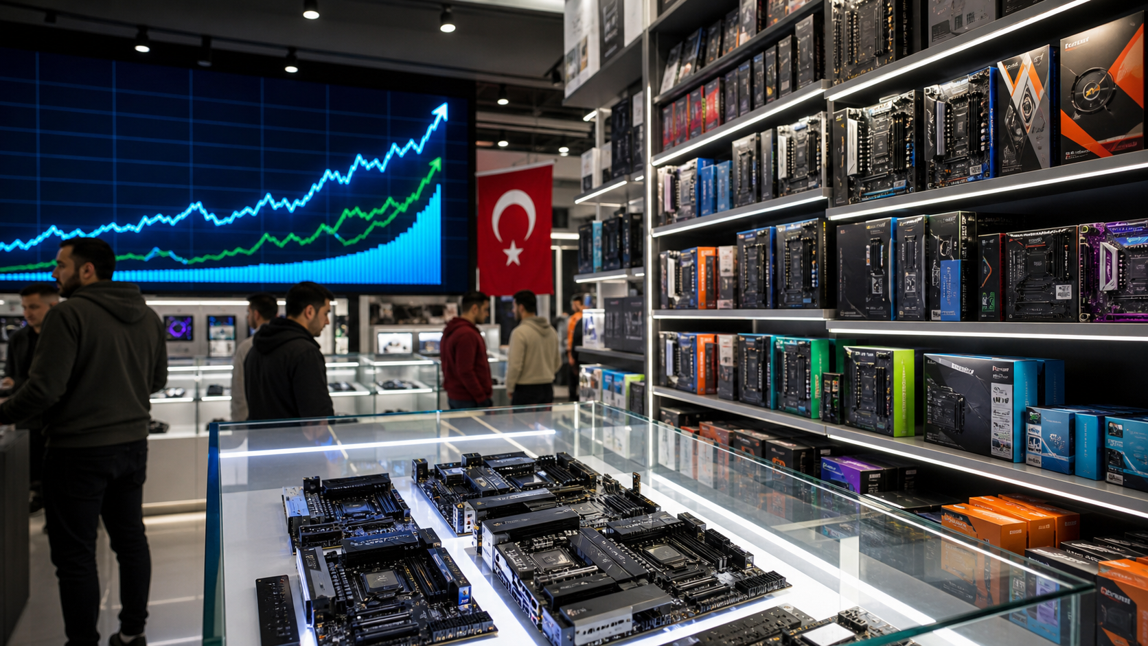 Türkiye'de Ağustos 2026 Anakart Satışları %289 Patladı: AM5 ve LGA1851 Rekor Kırdı