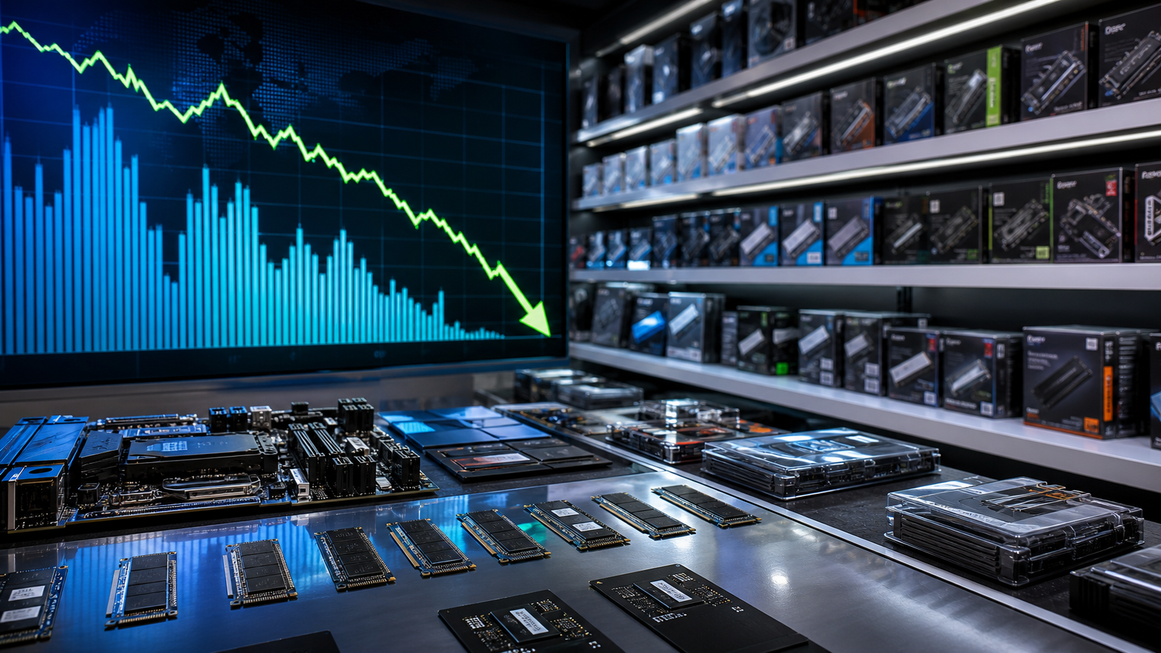 Türkiye'de Ağustos 2026 SSD Fiyatları %38 Düştü: PCIe 4.0 Modeller Dibe Vurdu
