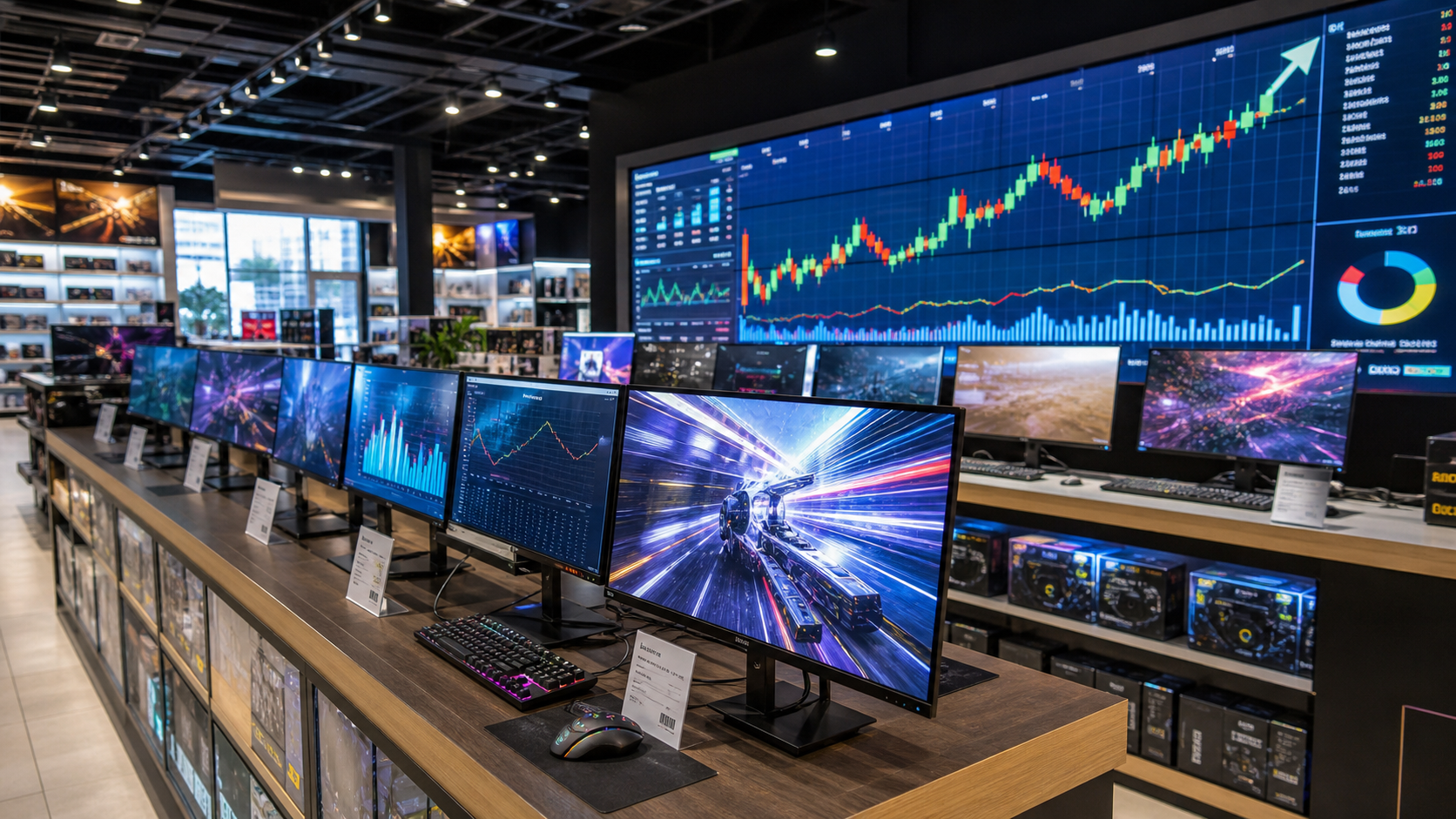 Türkiye'de Eylül 2026 Monitör Satışları %428 Patladı: 1440p 180Hz Segment Zirve Yaptı