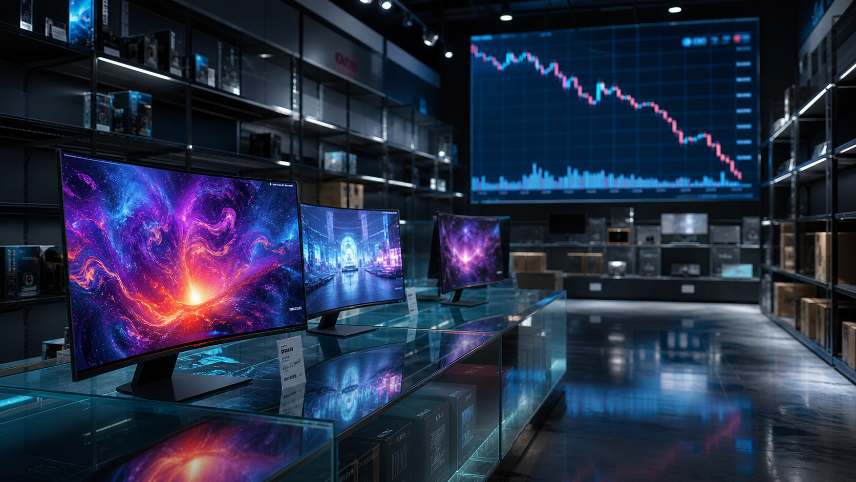 Türkiye'de Ekim 2026 Monitör İthalatı %89 Düştü: QD-OLED Stok Krizi Başladı