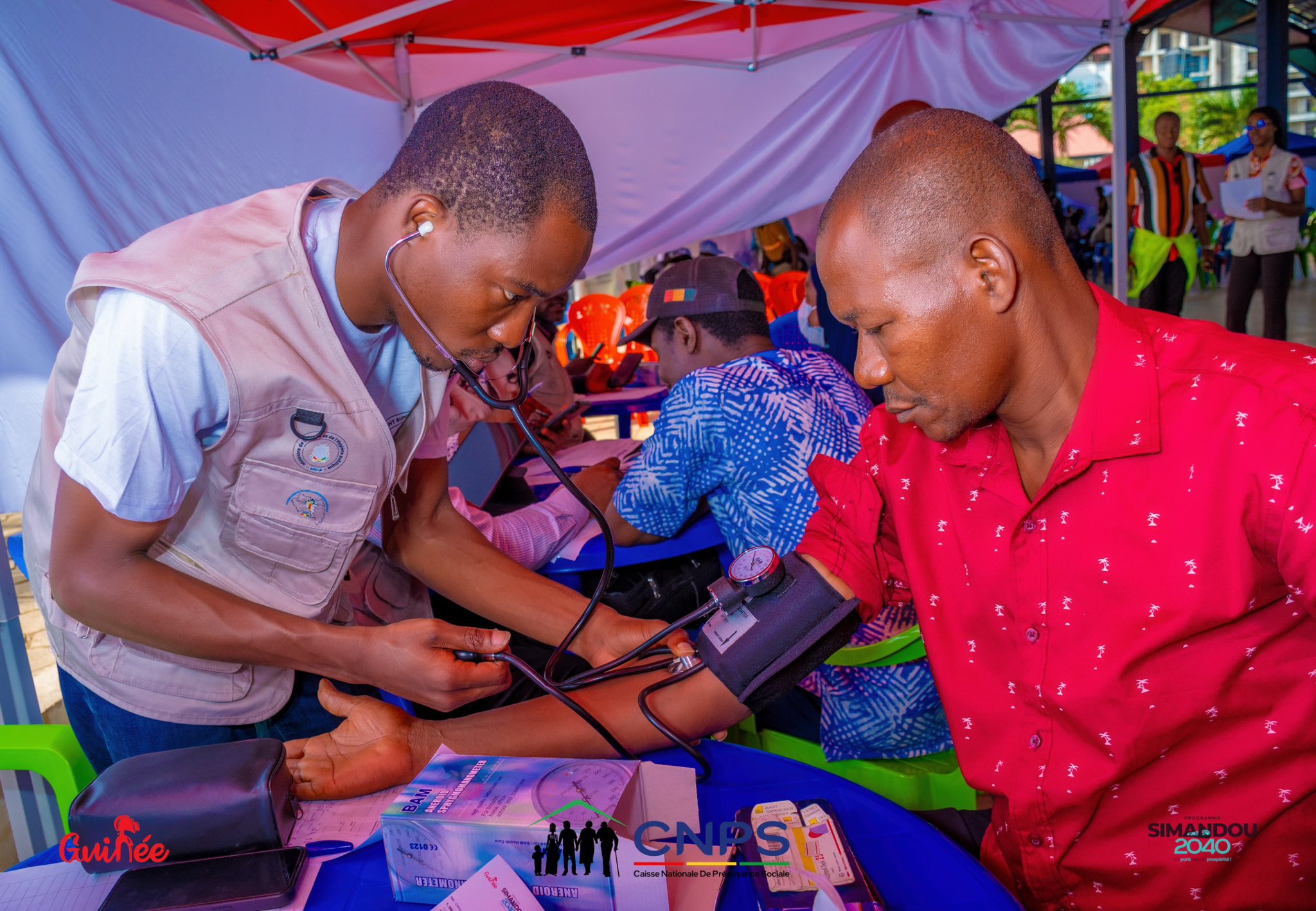 La CNPS Guinée mène sa campagne nationale de dépistage à la Bluezone de Kaloum